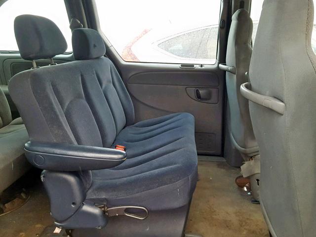 1D4GP25B65B182026 - 2005 DODGE CARAVAN SE Negro foto 6
