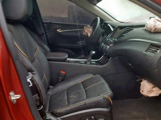 1G1125S31JU147661 - 2018 CHEVROLET IMPALA PRE RED photo 5