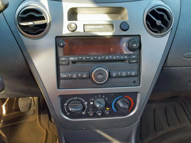 1G8AK58F86Z182016 - 2006 SATURN ION LEVEL GRAY photo 9