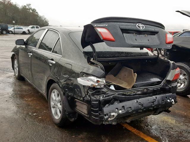 4T1BE46K89U390230 - 2009 TOYOTA CAMRY BASE შავი ფოტო 3