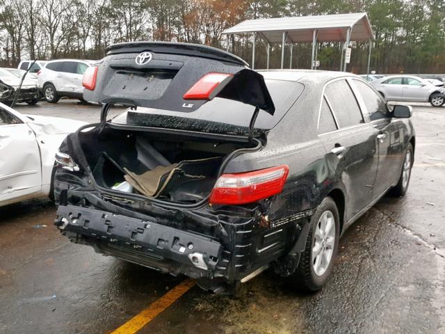 4T1BE46K89U390230 - 2009 TOYOTA CAMRY BASE შავი ფოტო 4