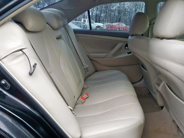 4T1BE46K89U390230 - 2009 TOYOTA CAMRY BASE შავი ფოტო 6