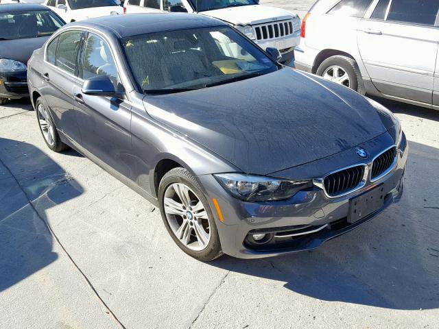 WBA8D9C30HA004621 - 2017 BMW 330 XI 灰色 照片 1