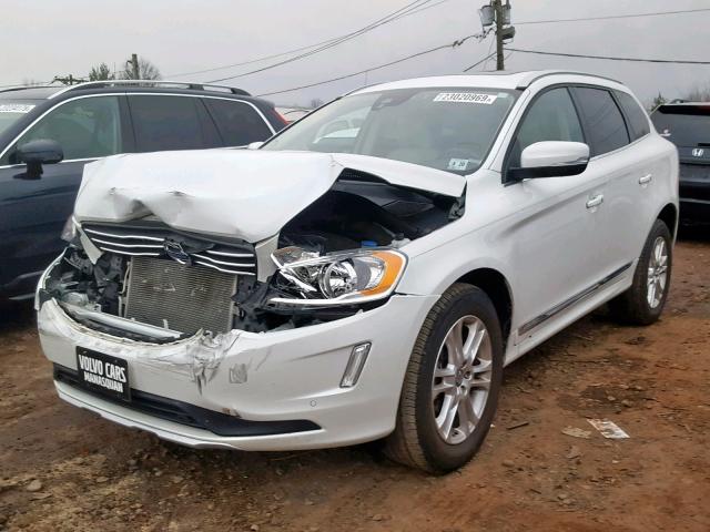 YV440MDK2F2674830 - 2015 VOLVO XC60 T5 WHITE photo 2