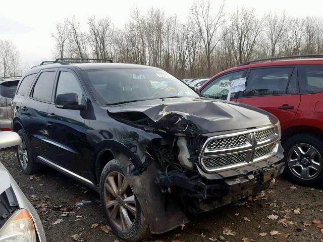 1C4SDJDT2CC112664 - 2012 DODGE DURANGO CR BLACK photo 1