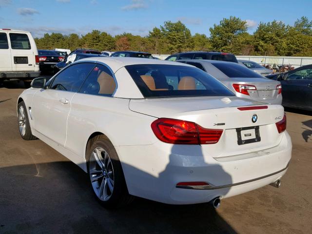 WBA4Z7C52JEF54197 - 2018 BMW 440XI WHITE photo 3