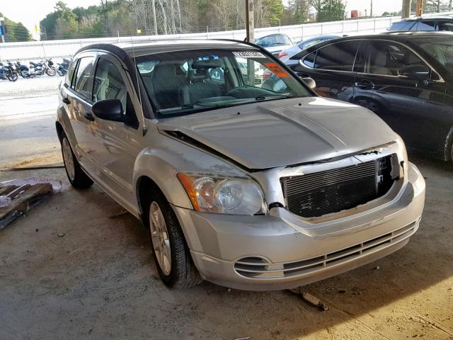 1B3HB48B77D287075 - 2007 DODGE CALIBER SX SILVER photo 1