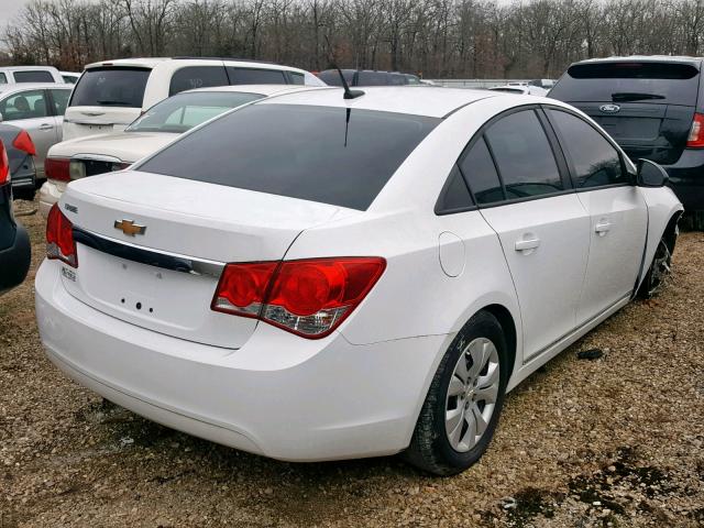 1G1PB5SH6D7232374 - 2013 CHEVROLET CRUZE LS 白色 照片 4