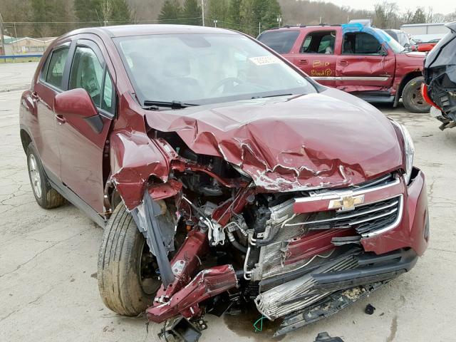 3GNCJNSB6GL249686 - 2016 CHEVROLET TRAX LS MAROON photo 1