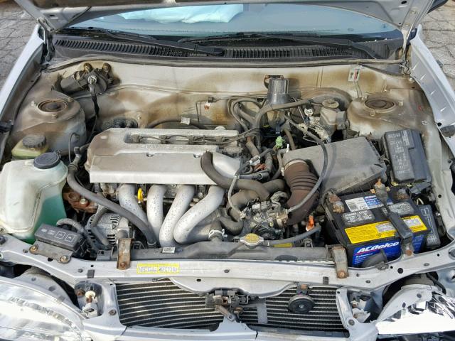 1NXBR12E2XZ160750 - 1999 TOYOTA COROLLA VE SILVER photo 7