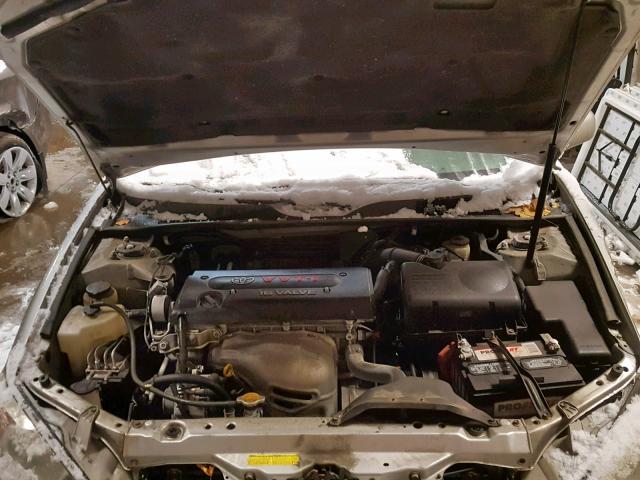 4T1BE32K34U844134 - 2004 TOYOTA CAMRY LE SILVER photo 7