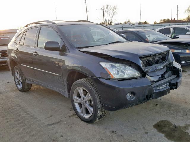 JTJHW31U772021072 - 2007 LEXUS RX 400H BLACK photo 1