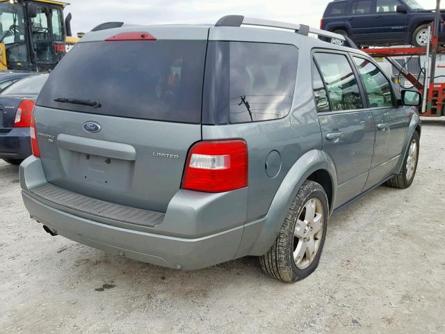 1FMDK06166GA49534 - 2006 FORD FREESTYLE GREEN photo 4