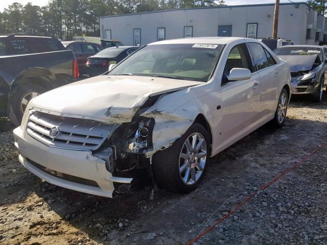 1G6DW677170172623 - 2007 CADILLAC STS WHITE photo 2