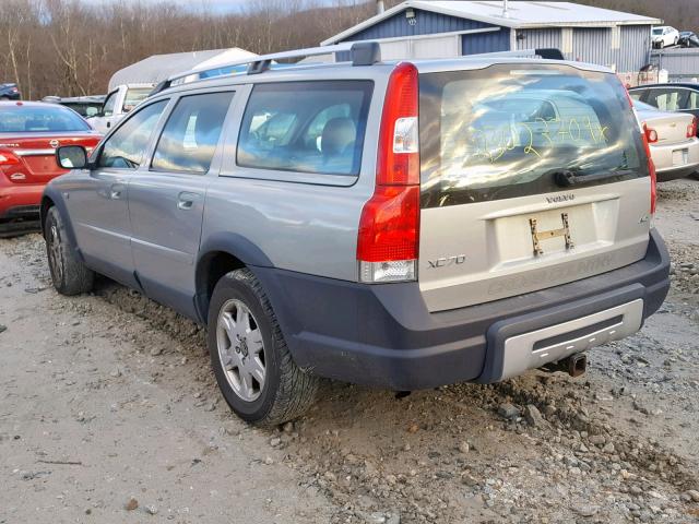 YV1SZ592151203510 - 2005 VOLVO XC70 SILVER photo 3