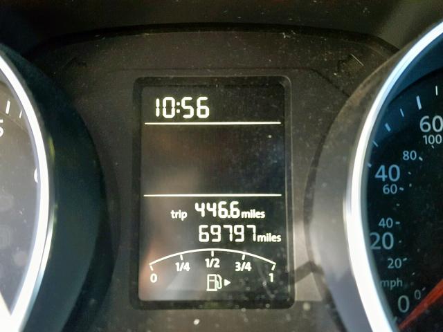 3VW2K7AJ2FM315453 - 2015 VOLKSWAGEN JETTA BASE BLACK photo 8