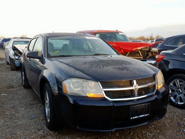 1B3LC56K48N289104 - 2008 DODGE AVENGER SX BLACK photo 1