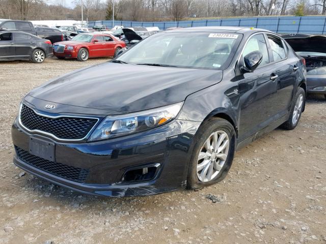 5XXGN4A77FG436824 - 2015 KIA OPTIMA EX შავი ფოტო 2