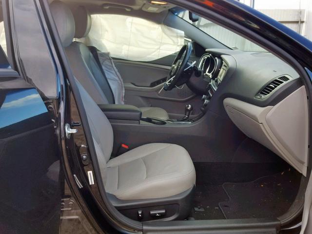 5XXGN4A77FG436824 - 2015 KIA OPTIMA EX შავი ფოტო 5