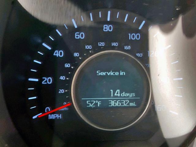 5XXGN4A77FG436824 - 2015 KIA OPTIMA EX შავი ფოტო 8