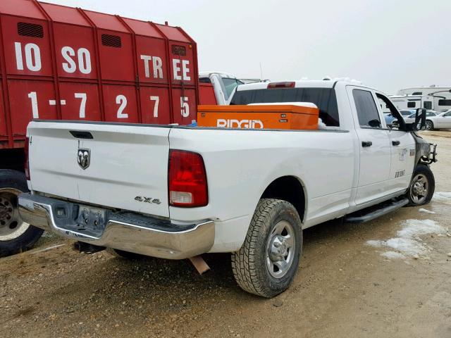 3D7TT2CT1BG618535 - 2011 DODGE RAM 2500 WHITE photo 4