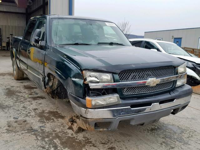 1GCGK23U24F211108 - 2004 CHEVROLET SILVERADO GREEN photo 1