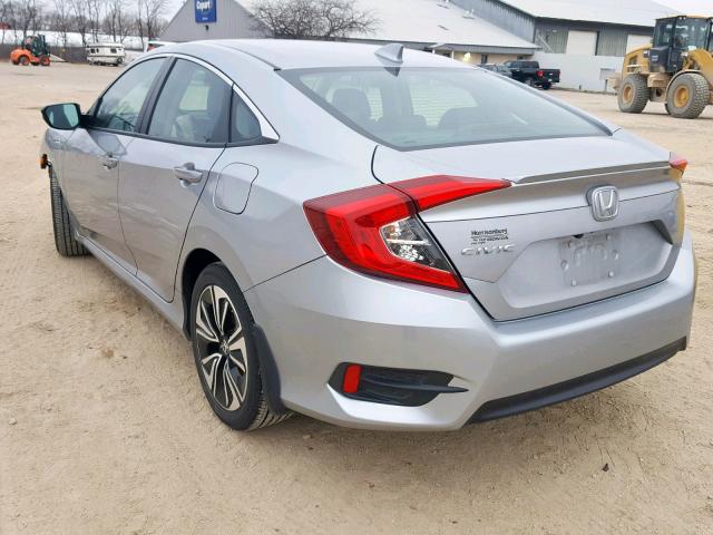 19XFC1F75GE024789 - 2016 HONDA CIVIC EXL SILVER photo 3