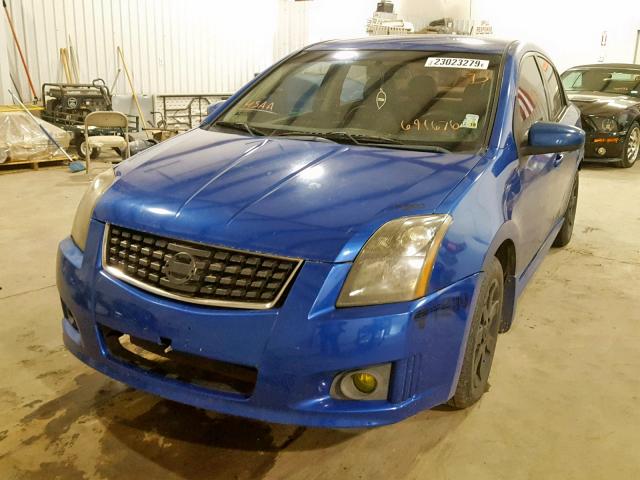 3N1AB61E49L691676 - 2009 NISSAN SENTRA 2.0 BLUE photo 2