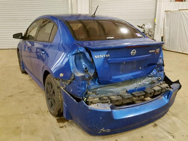 3N1AB61E49L691676 - 2009 NISSAN SENTRA 2.0 BLUE photo 3