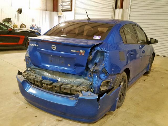 3N1AB61E49L691676 - 2009 NISSAN SENTRA 2.0 BLUE photo 4