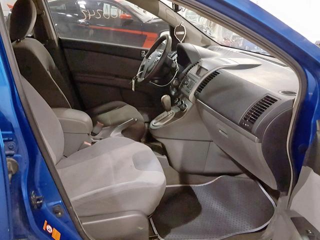 3N1AB61E49L691676 - 2009 NISSAN SENTRA 2.0 BLUE photo 5