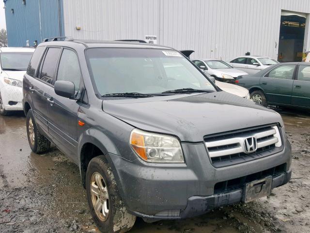 5FNYF18298B034979 - 2008 HONDA PILOT VP GRAY photo 1