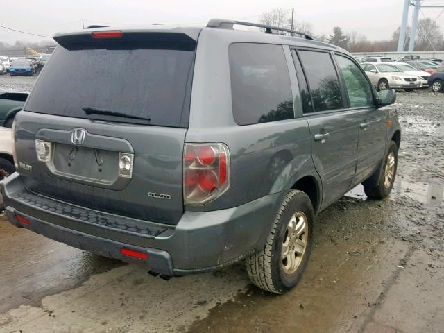 5FNYF18298B034979 - 2008 HONDA PILOT VP GRAY photo 4