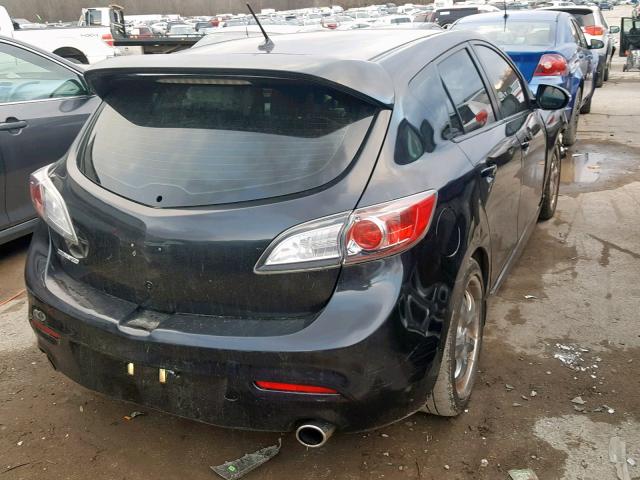 JM1BL1H48A1306310 - 2010 MAZDA SPEED 3 BLACK photo 4