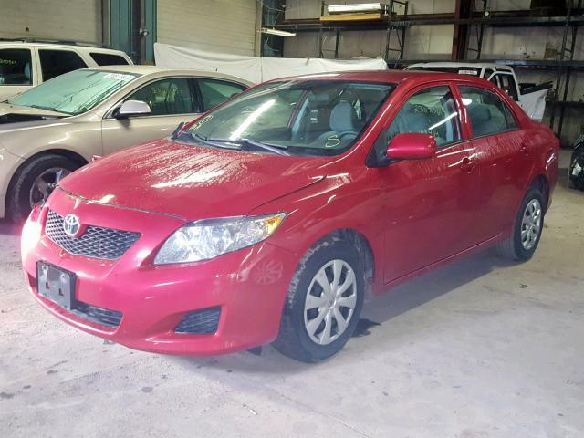 2T1BU4EE6AC293208 - 2010 TOYOTA COROLLA BA Qırmızı foto 2