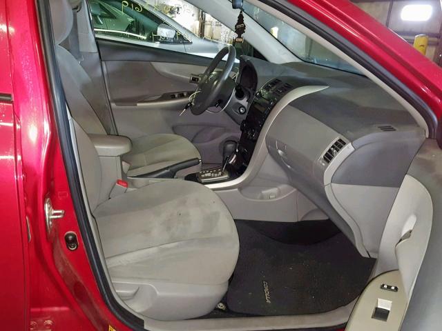 2T1BU4EE6AC293208 - 2010 TOYOTA COROLLA BA Qırmızı foto 5