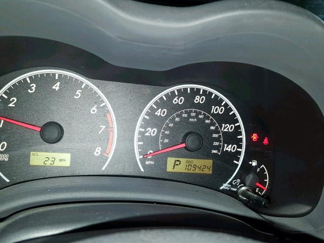 2T1BU4EE6AC293208 - 2010 TOYOTA COROLLA BA Qırmızı foto 8