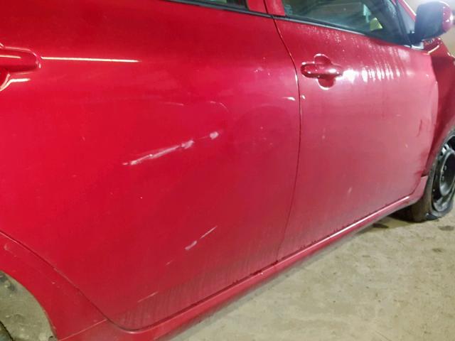 2T1BU4EE6AC293208 - 2010 TOYOTA COROLLA BA Qırmızı foto 9