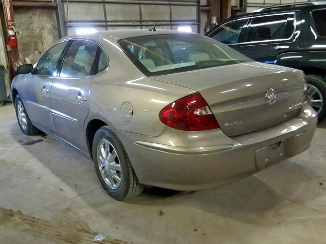 2G4WD582861268675 - 2006 BUICK LACROSSE C TAN photo 3