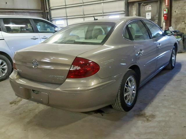 2G4WD582861268675 - 2006 BUICK LACROSSE C TAN photo 4