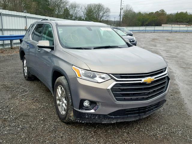1GNERGKWXJJ213675 - 2018 CHEVROLET TRAVERSE L GRAY photo 1