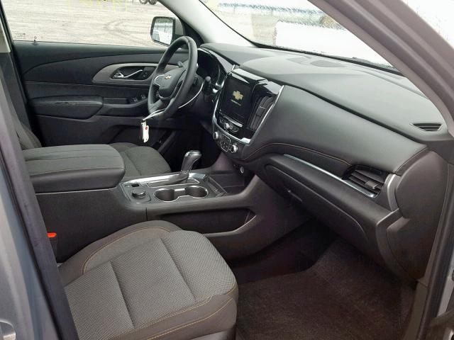 1GNERGKWXJJ213675 - 2018 CHEVROLET TRAVERSE L GRAY photo 5