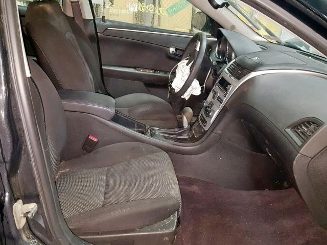1G1ZC5EB1AF128129 - 2010 CHEVROLET MALIBU 1LT BLACK photo 5