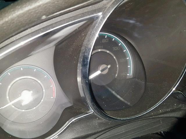 1G1ZC5EB1AF128129 - 2010 CHEVROLET MALIBU 1LT BLACK photo 8