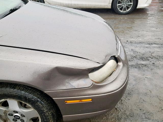 1G1NE52J92M598149 - 2002 CHEVROLET MALIBU LS 棕色 照片 9