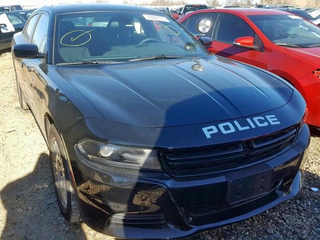 2C3CDXKT3JH303972 - 2018 DODGE CHARGER PO BLACK photo 1