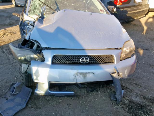 JTKDE167080272162 - 2008 TOYOTA SCION TC ლურჯი ფოტო 7