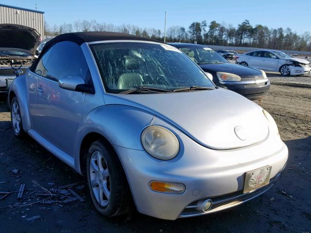 3VWCD21Y34M300813 - 2004 VOLKSWAGEN NEW BEETLE Gümüş foto 1