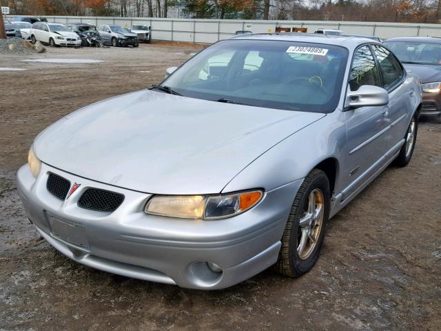1G2WR52132F209823 - 2002 PONTIAC GRAND PRIX GRAY photo 2