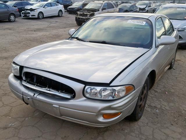 1G4HP52K144108969 - 2004 BUICK LESABRE CU SILVER photo 2